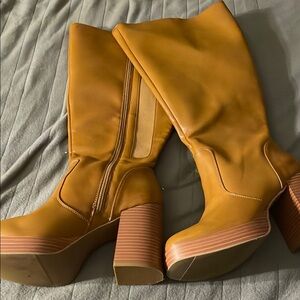 Stylish Tan torrid boots